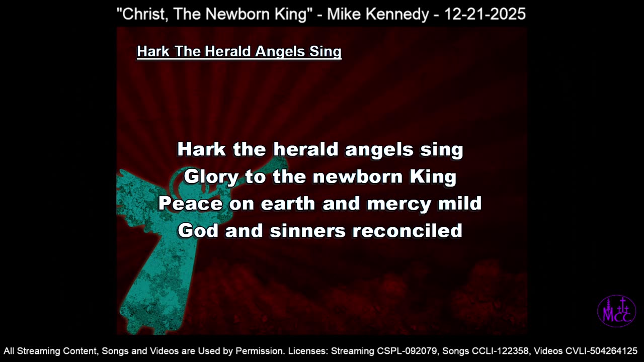 "Christ, The Newborn King" - Mike Kennedy - 12-21-2025