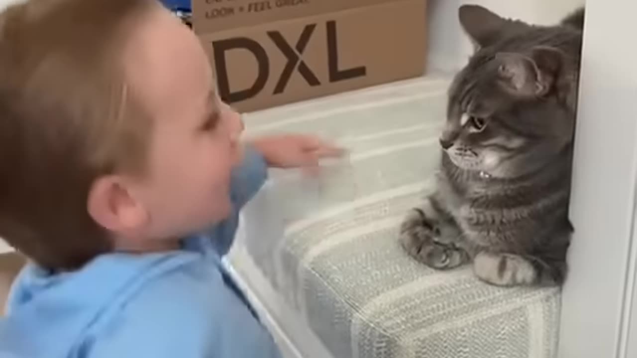 Babys X Cat #baby #cat #love