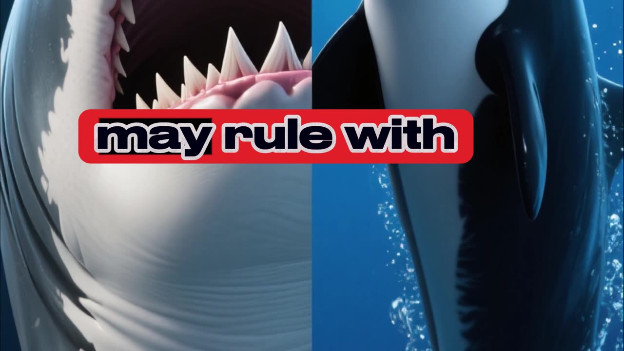 Orca vs Great White: The Ultimate Ocean Showdown #OrcaPower #WildlifeFacts
