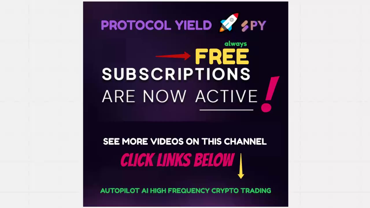 PROTOCOL YIELD PY CEO SHAVEZ AI updates - WE ARE LIVE & FIRST RESULTS - TOP TEAM ROB BUSER