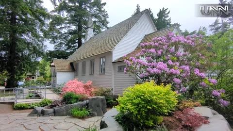 Discover a stunning garden in historic Hope, BC! A perfect blend of beauty and history awaits you!