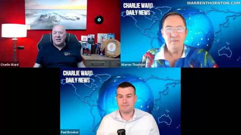 "Charlie Ward Daily News With Paul Brooker & Warren Thornton" .......