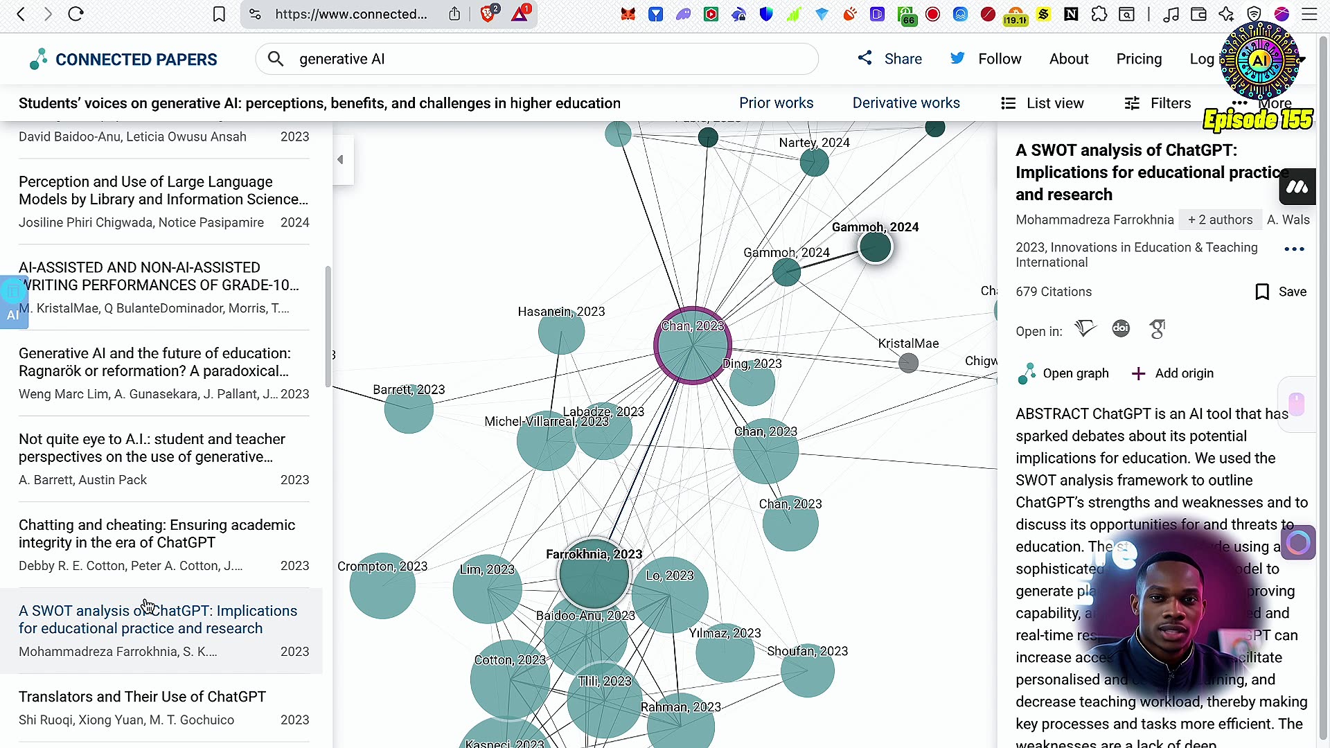 How to Discover Breakthrough Research with a Visual AI Graph 📄 EP #155