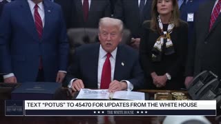President Trump Signs Senate Amendment to H.R. 5371