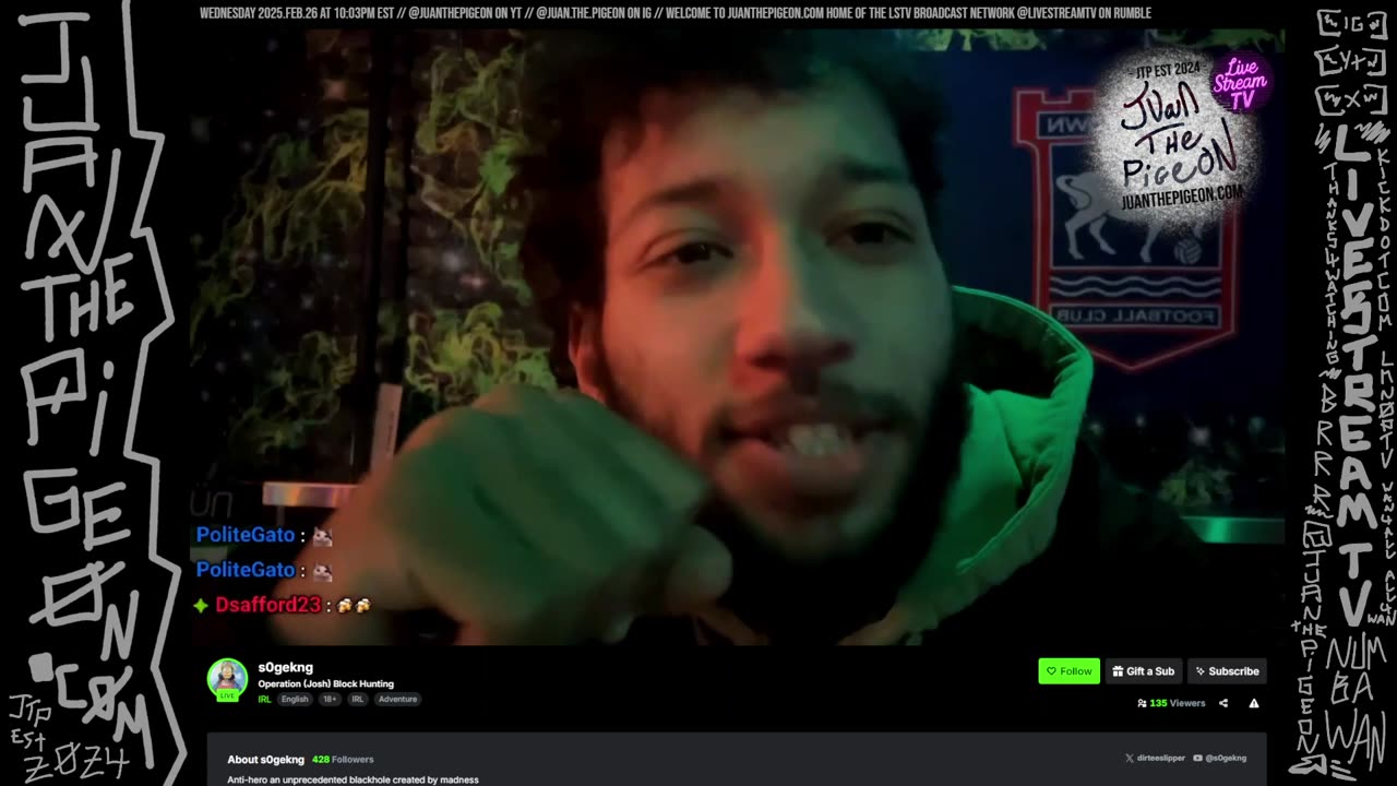 S0GE BRRR // S0GEKNG SAYS WHAT UP TO JUANTHEPIGEON