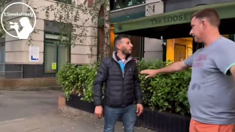 Migrant Attacks Police in London