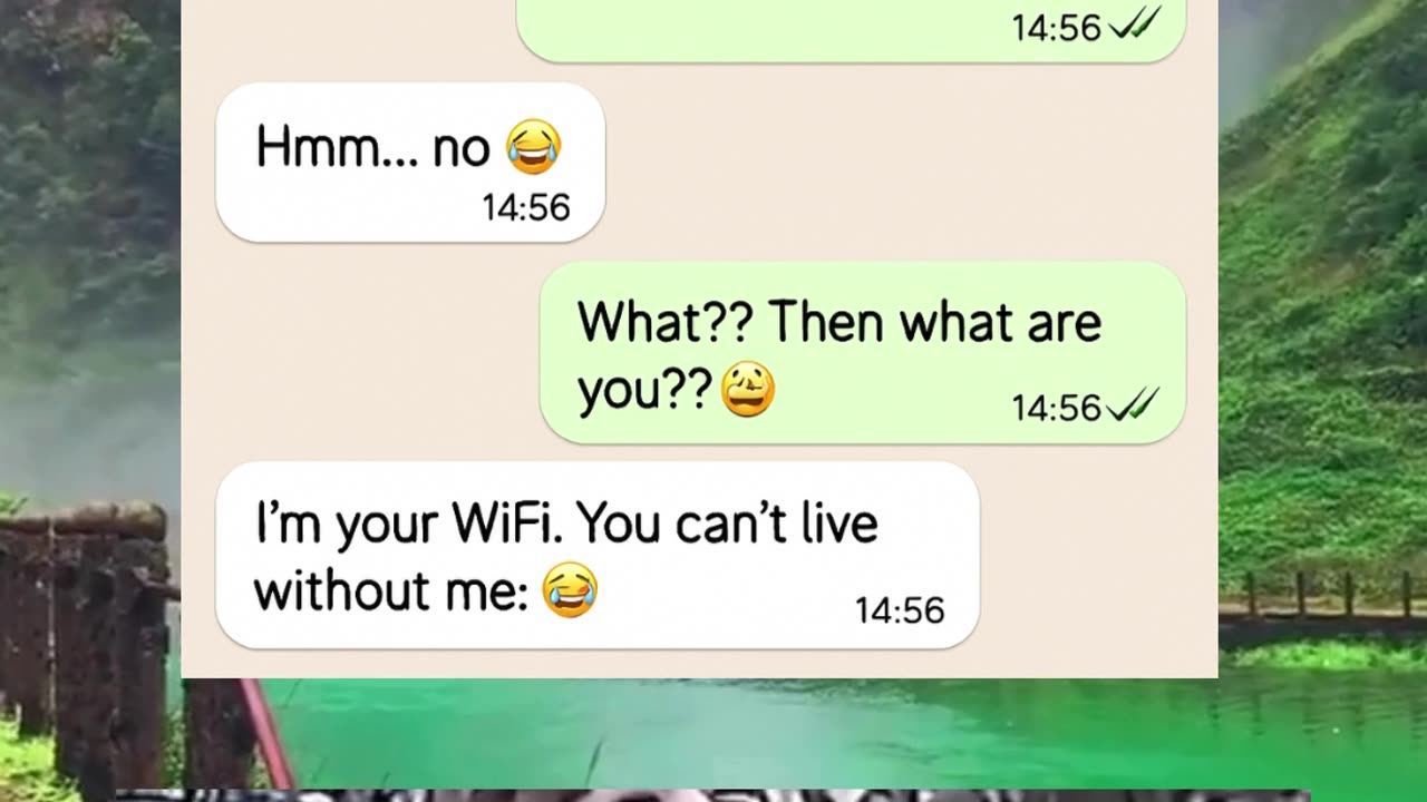 funny chat of Girl and Boy