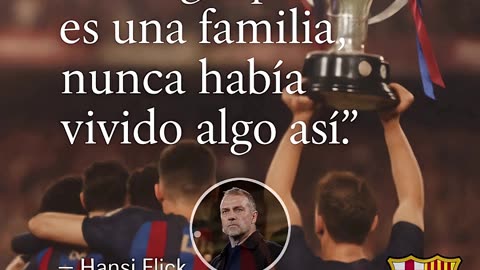 🔥¡FLICK EN SHOCK! "NUNCA VIVÍ ALGO ASÍ" 🏆 TRAS EL TRIPLETE DEL BARÇA