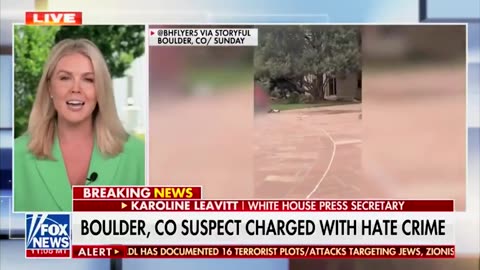 KAROLINE LEAVITT lays out the FACTS on the Colorado TERROR suspect