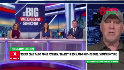 Tom Homan stands his ground in LA riot