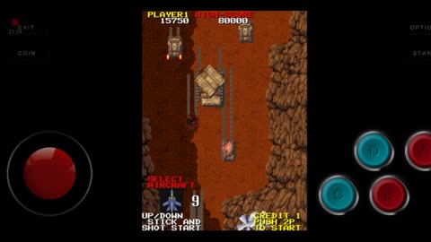 Fighter & Attacker (US) - gameplay Arcade Shoot em up Military Flight