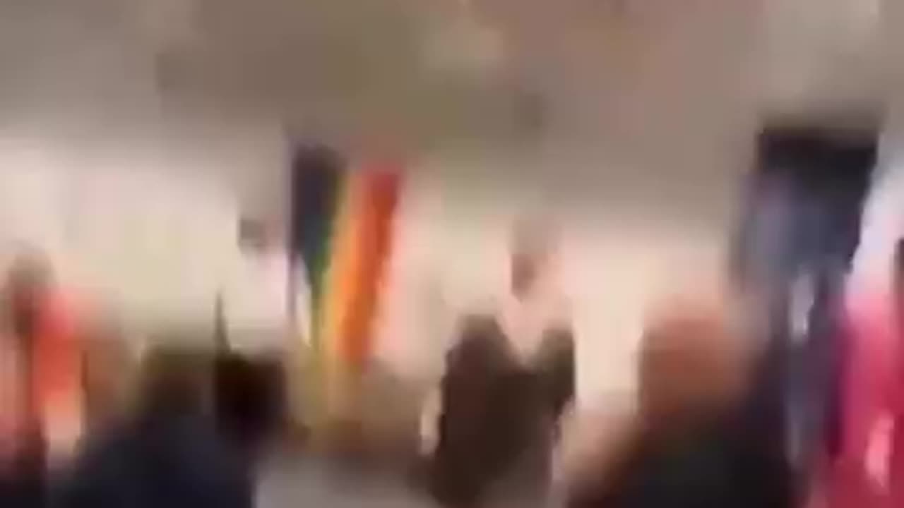 Father Pulls Up To School Hosting "Drag Queen Story Time" to his Child!