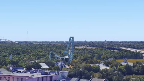The Abandoned Six Flags in New Orleans