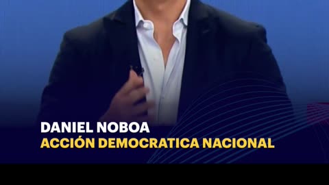 Daniel Noboa: "Debemos fortalecer la dolarización"