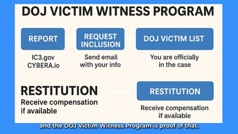 Part 51: The DOJ Victim Witness Program | Real Protection for Fraud Victims