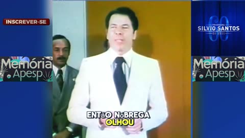 SBT - Carlos Alberto e Silvio Santos em conversa honesta na Praça é Nossa - anos 80