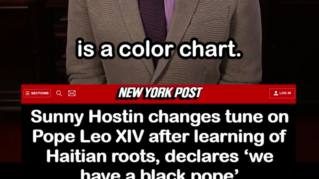 Sunny Hostin Changes Tune on New Pope after Learning of Haitian Roots, Says ‘We Have a Black Pope’