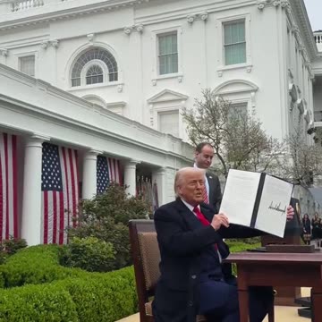President Donald J. Trump has officially signed the tariffs