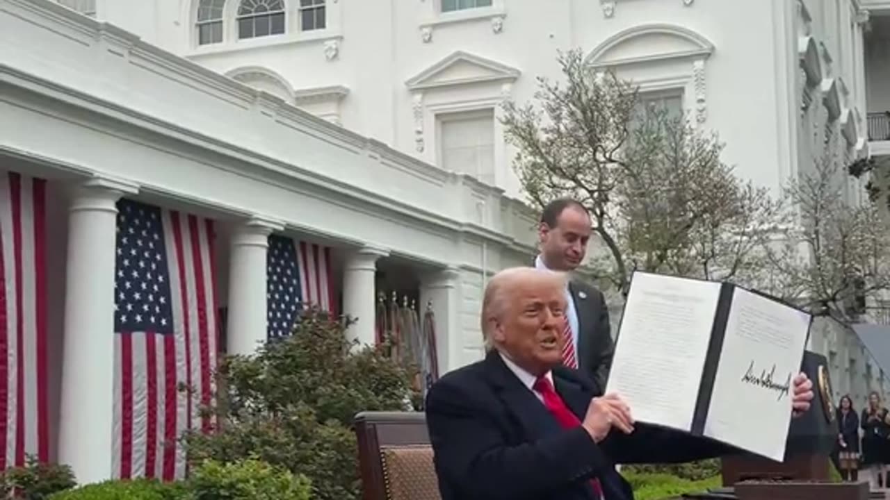 President Donald J. Trump has officially signed the tariffs