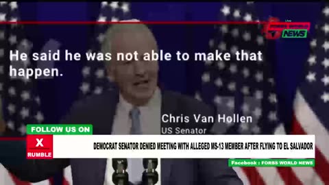 Woke senator from MD humiliated in El Salvador