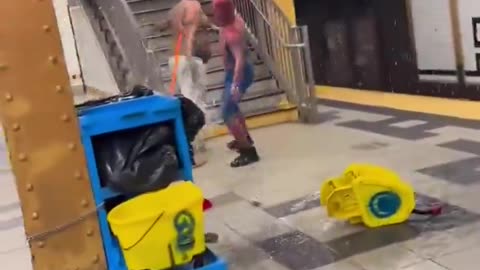 Just a normal day in NYC subway 💀