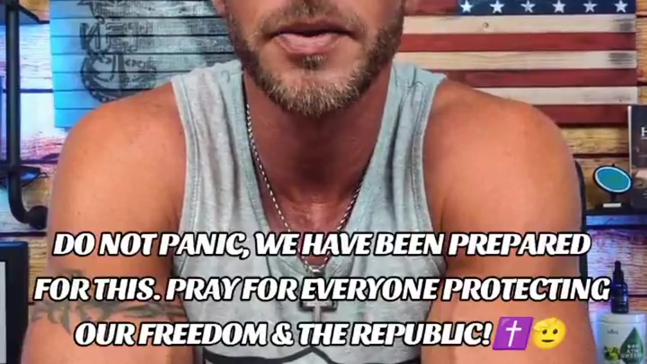 DO NOT PANIC, WE ARE PREPARED FOR THIS