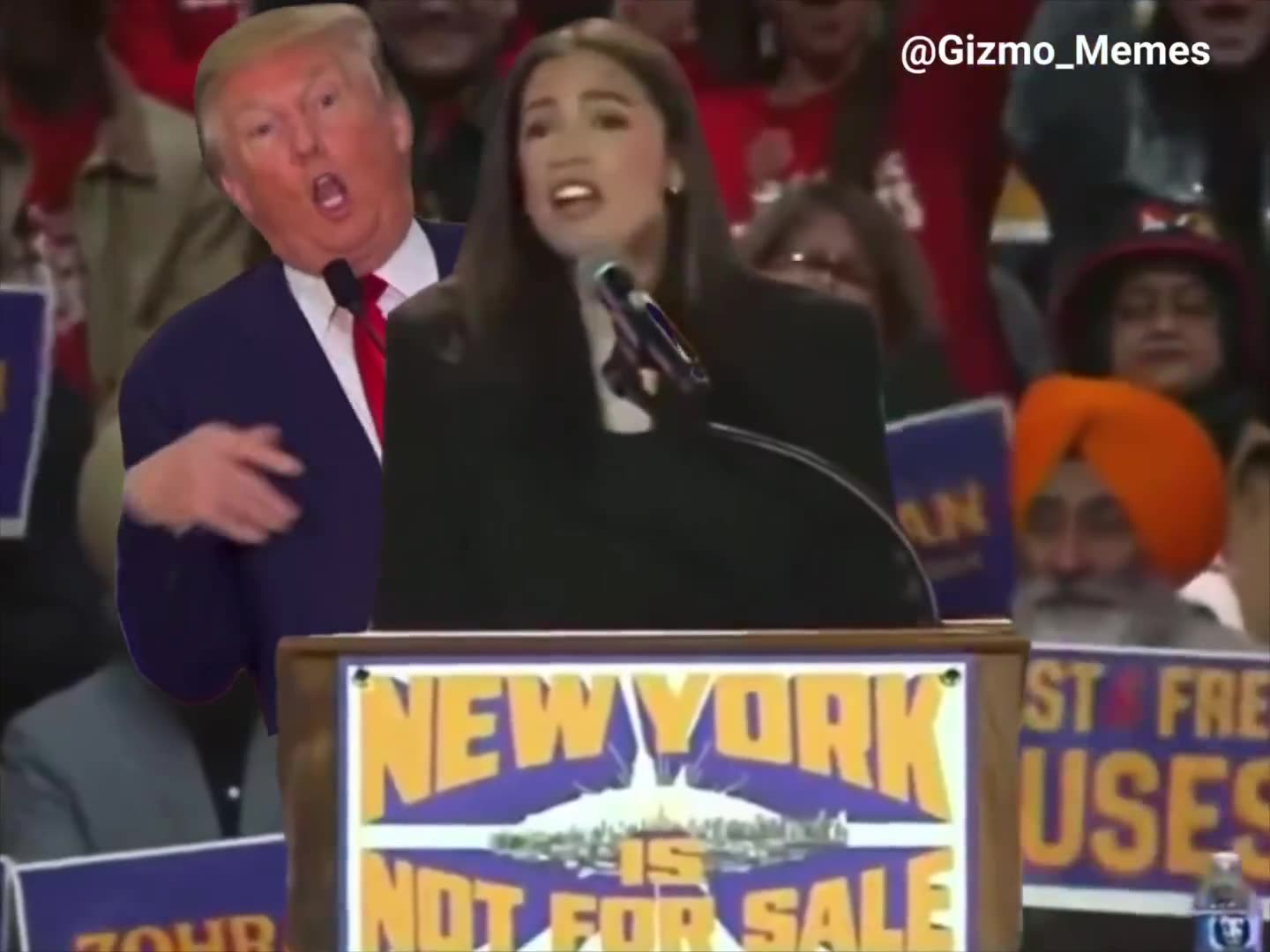 Gizmo Memes - Wtf is AOC going on about？ 🤣🤣 #1