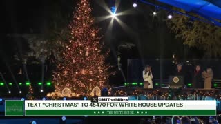 POTUS and FLOTUS light up the National Christmas Tree 🎄
