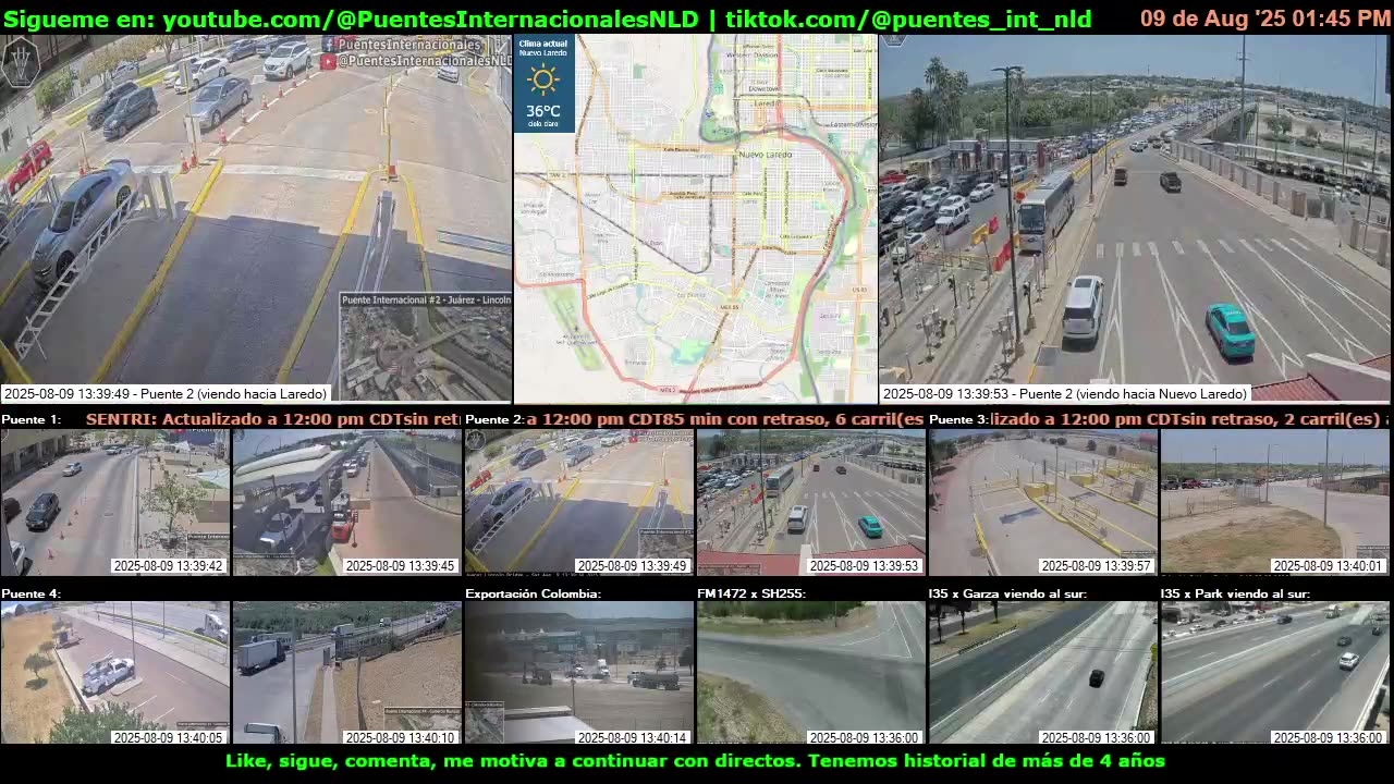 Puentes Internacionales NLD (Youtube / TikTok)