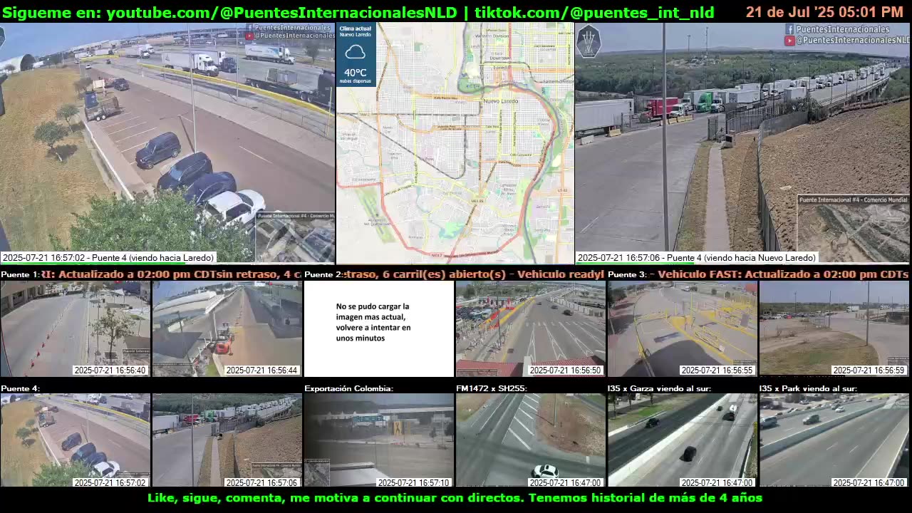 Puentes Internacionales NLD (Youtube / TikTok)