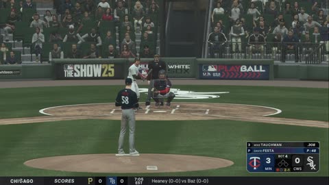 MLB The Show 30 2k25 Minnesota Twins At Chicago White Sox