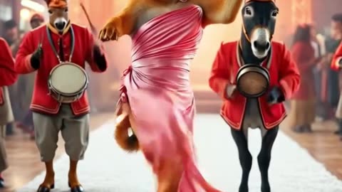 Dog dans and comdey video