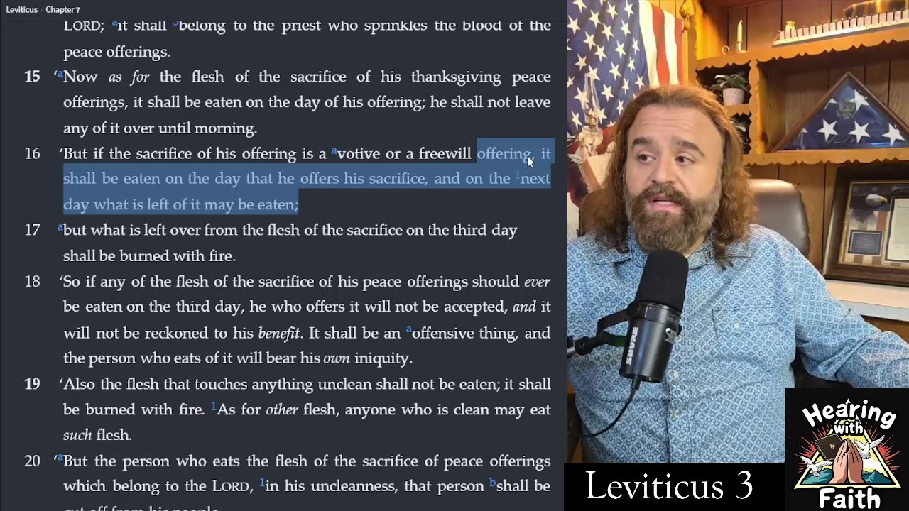Daily Bible Study - Leviticus Chapter 3