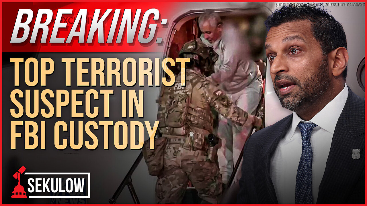 BREAKING: Top Terrorist Suspect in FBI Custody