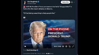 “[I’ll be] doing something to help people live.”👀🚨 JUST IN: President Trump announces...