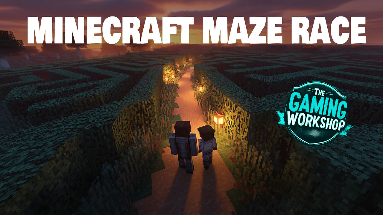Minecraft Maze Race!!! | The Gaming Workshop