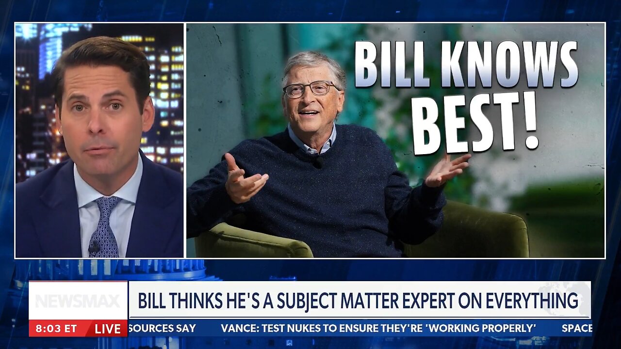 Bill Gates is not playing King. He's playing God. ⚡ Rob Finnerty