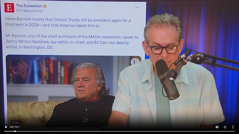 Steve Bannon argues for a 3rd Trump term▮The Jimmy Dore Show
