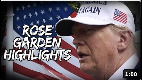OWEN SHROYER - Highlights From Trump’s Rose Garden Press Conference
