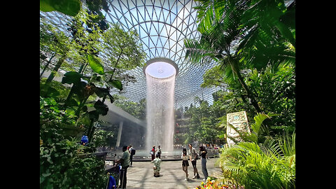 Singapore Side Trip Part 4: Cloud Forest, Merlion Park, Spectra Show & Changi Vortex!