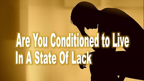 Are You Conditioned To Live In A State Of Lack - John 3:16 C.M. Sunday LIVE Stream 6/8/2025