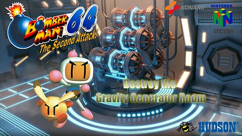 Bomberman 64: the 2nd Attack (Nintendo 64) Original Soundtrack - Destroy the Gravity Generator Room [Remastered Flac Quality]