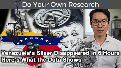 Venezuela’s Silver Disappeared in 6 Hours — Here’s What the Data Shows | + Article "Update - Venezuela Goes Dark, Silver Vanishes, Military Intervention Follows" linked BELOW this video in the description box"