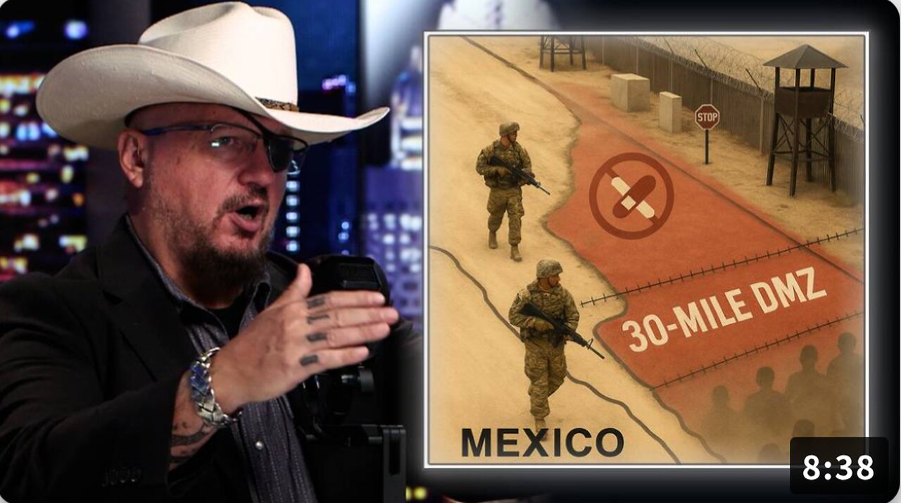 Trump Should Create A 30 Mile DMZ Inside Mexico To Stop The Failed Narco State From Flooding The United States With Fentanyl & Sex Slaves