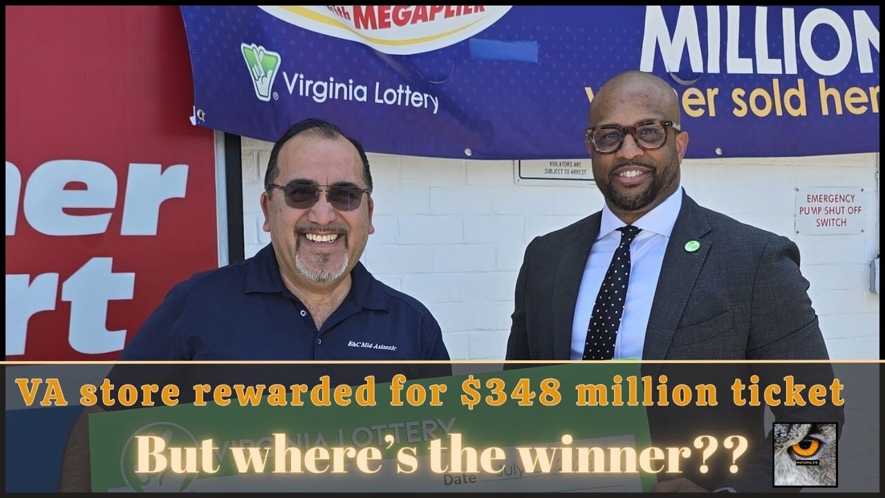 VA store rewarded for selling historic Mega Millions ticket