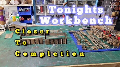 Tonights Workbench - Getting Closer To Completion Every day