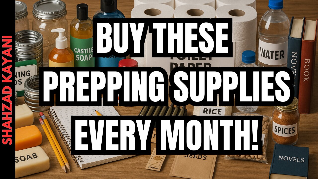 9 Items Preppers Should Buy On A Regular Basis
