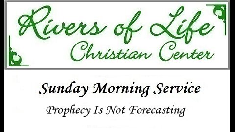 Prophecy Is Not Forecasting