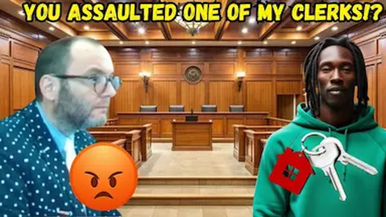 Defendant Assaults Court Clerk Over House Keys!