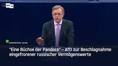 "Eine Büchse der Pandora" – AfD zur Beschlagnahme eingefrorener russischer Vermögenswerte
